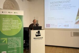Izlaganje na znanstveno-stručnom skupu Zeleni dodir Medvednice – Medvednica Green Touch